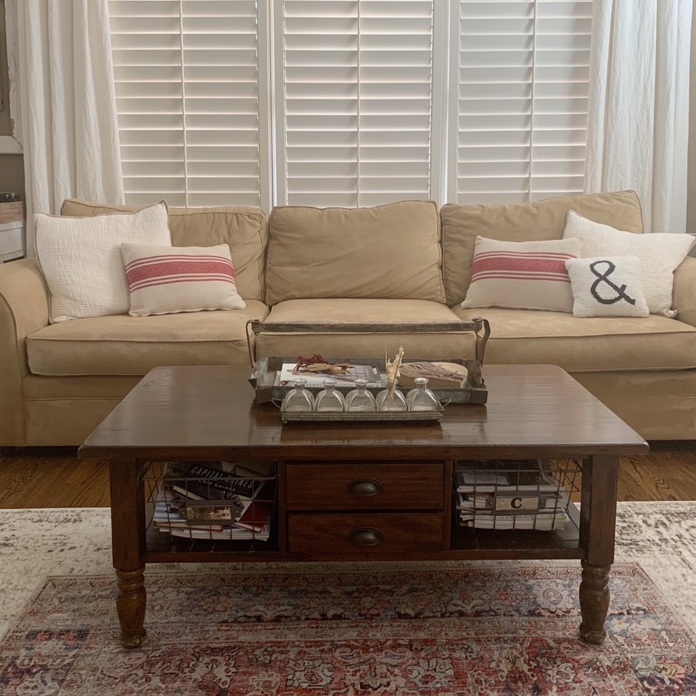 Set of two grainsack pillows